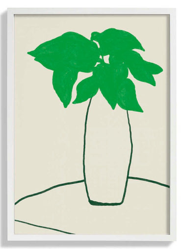 Green Leaves On The Table by Little Dean - Kuriosis Fine Art GmbH