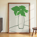 Green Leaves On The Table by Little Dean - Kuriosis Fine Art GmbH