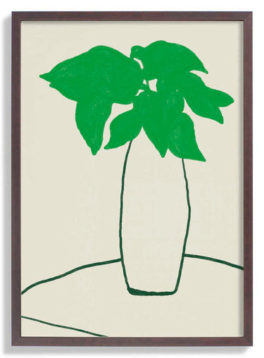 Green Leaves On The Table by Little Dean - Kuriosis Fine Art GmbH