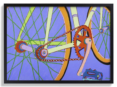 Green Spokes by Sue Graef - Kuriosis Fine Art GmbH