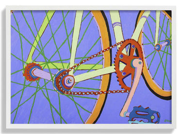 Green Spokes by Sue Graef - Kuriosis Fine Art GmbH
