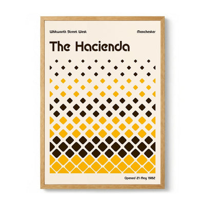 Hacienda Poster di Retrodrome