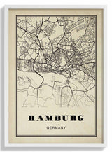 Hamburg City Sepia - Kuriosis Fine Art GmbH