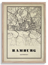 Hamburg City Sepia - Kuriosis Fine Art GmbH