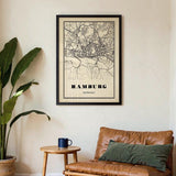 Hamburg City Sepia - Kuriosis Fine Art GmbH