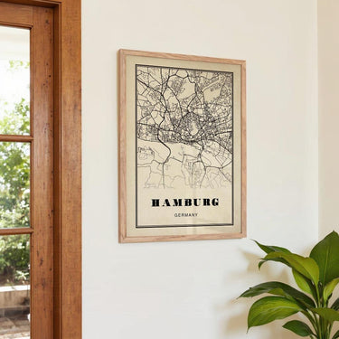 Hamburg City Sepia - Kuriosis Fine Art GmbH