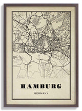 Hamburg City Sepia - Kuriosis Fine Art GmbH