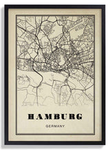 Hamburg City Sepia - Kuriosis Fine Art GmbH