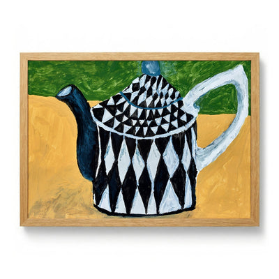 Harlequin Teapot de Dale Hefer