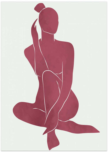Henri Matisse Minimal Woman 3 by jay stanley - Kuriosis Fine Art GmbH