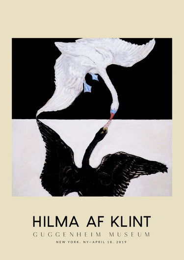 Hilma Af Klint Ausstellung Der Schwan Nr 1 - Kuriosis Fine Art GmbH