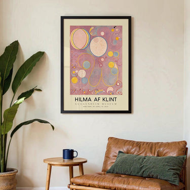 Hilma Af Klint Exhibition The Ten Largest Nr 8 - Kuriosis Fine Art GmbH