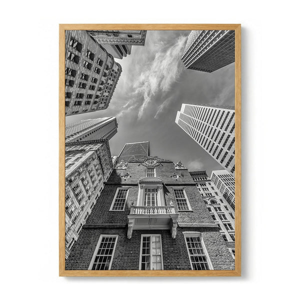 Historic Boston Skyscrapers by Melanie Viola