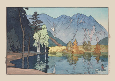 Hodakayama 1926 by Hiroshi Yoshida - Kuriosis Fine Art GmbH