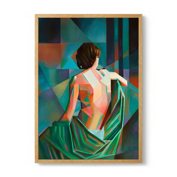 Homage to Eugène Durieu’s Seated Female Nude by Corné Akkers