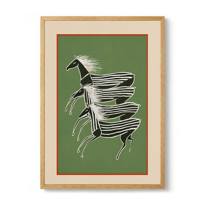 Horses In Stripes di City Art