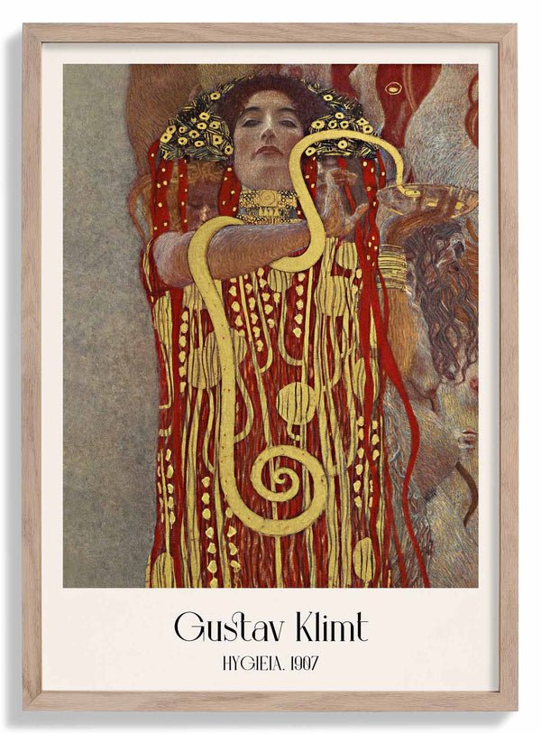 Hygieia by Gustav Klimt