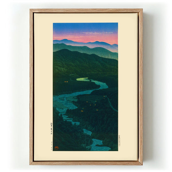 Ioridani Pass, Etchu by Hasui - Kuriosis Fine Art GmbH