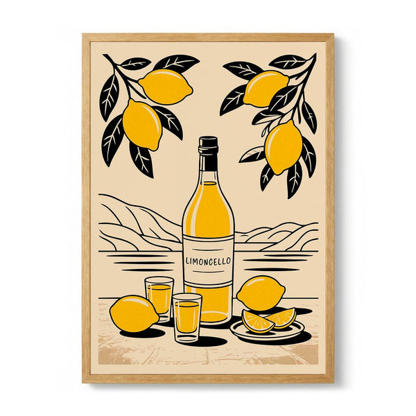 Italian Limoncello Still Life by Andreas Magnusson