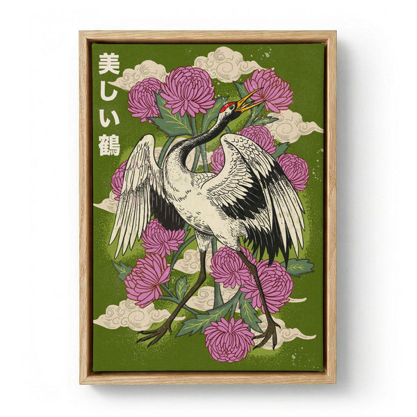 Japanese Crane Chrysanthemums by Nicholas