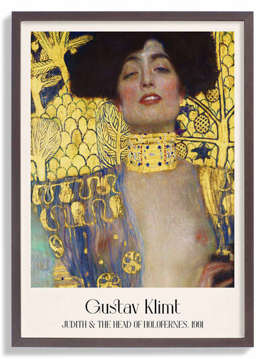 Judith & The Head of Holofernes by Gustav Klimt - Kuriosis Fine Art GmbH