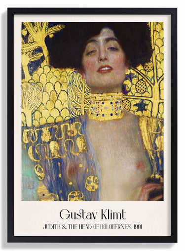 Judith & The Head of Holofernes by Gustav Klimt - Kuriosis Fine Art GmbH