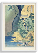 Kannon Shrine at Kiyo Falls by Katsushika Hokusai - Kuriosis Fine Art GmbH