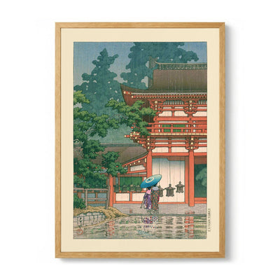 Kasuga Shrine Art Print By Hasui