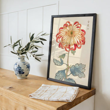 Keika hyakugiku Pl.08 1893 by Keika Hosegawa - Kuriosis Fine Art GmbH