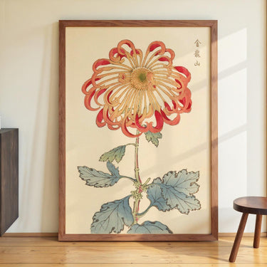 Keika hyakugiku Pl.08 1893 by Keika Hosegawa - Kuriosis Fine Art GmbH