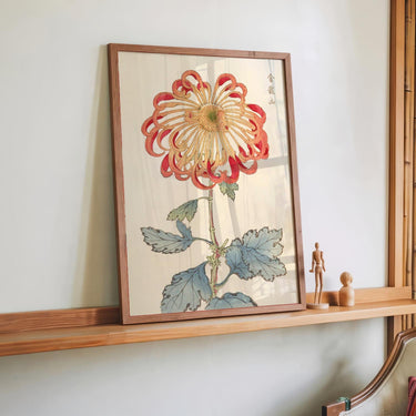 Keika hyakugiku Pl.08 1893 by Keika Hosegawa - Kuriosis Fine Art GmbH