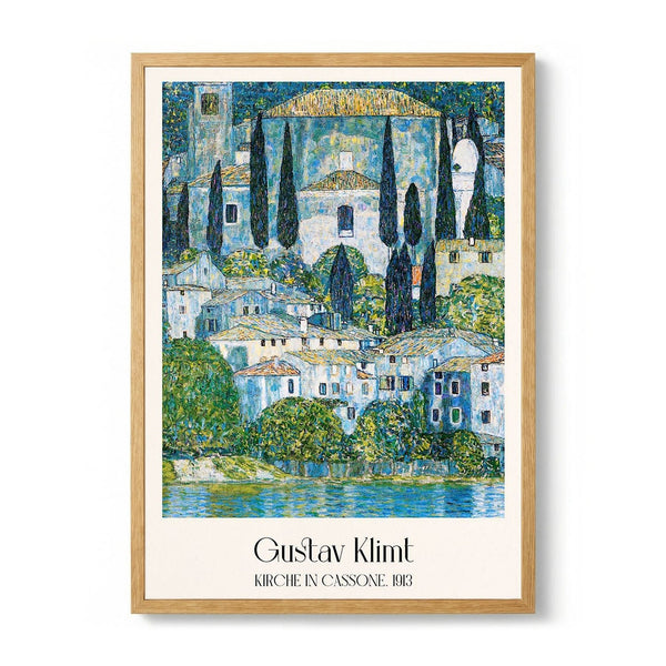 Kirche In Cassone door Gustav Klimt