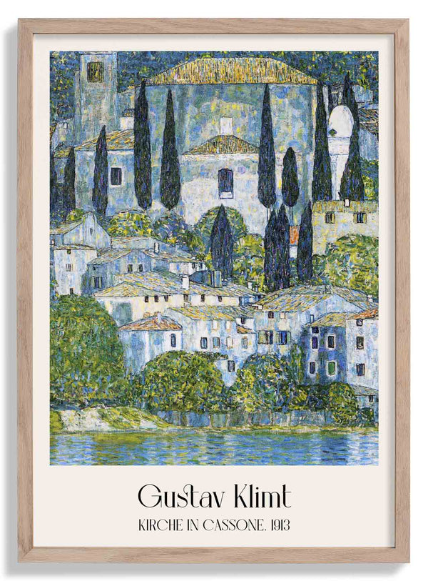 Kirche In Cassone by Gustav Klimt