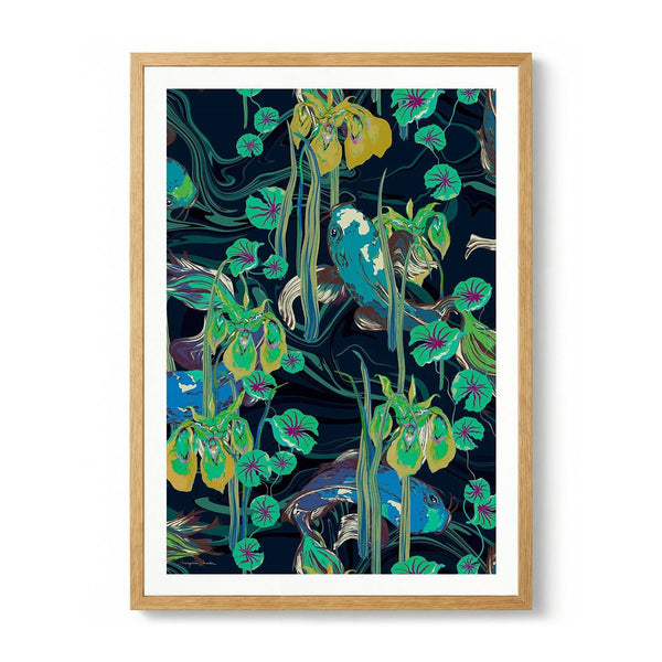 Koi Pond by MARYLENE MADOU