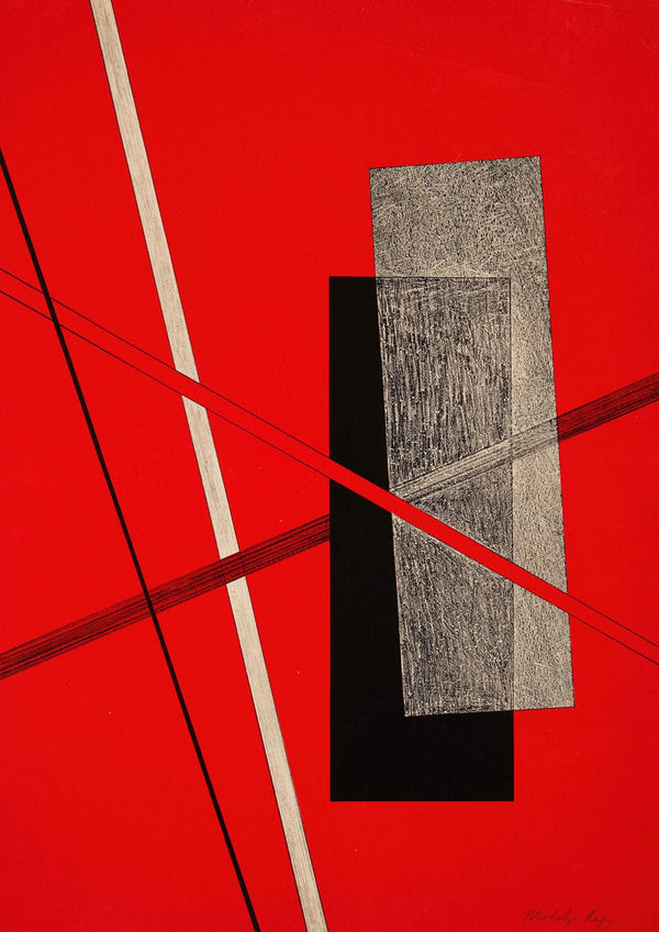 Konstruktion IV door László Moholy-Nagy