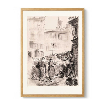 La barricade Scéne de la Commune de Paris by Édouard Manet