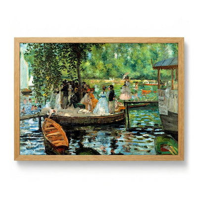 La Grenouillère Painting von Pierre A. Renoir