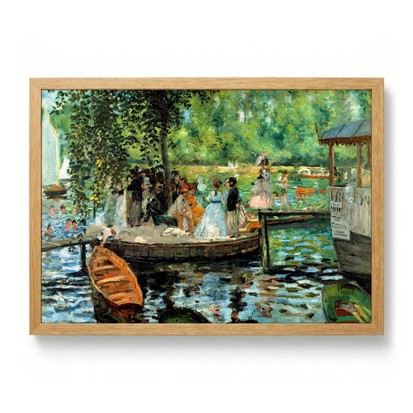 La Grenouillère Painting par Pierre A. Renoir