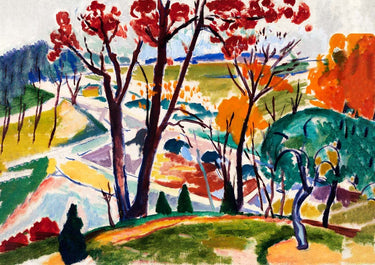 landschaft, Brücke, Huntingdon Valley von Henry Lyman – Kuriosis Fine Art GmbH