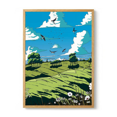 Landscape In The Summer di Nicholas
