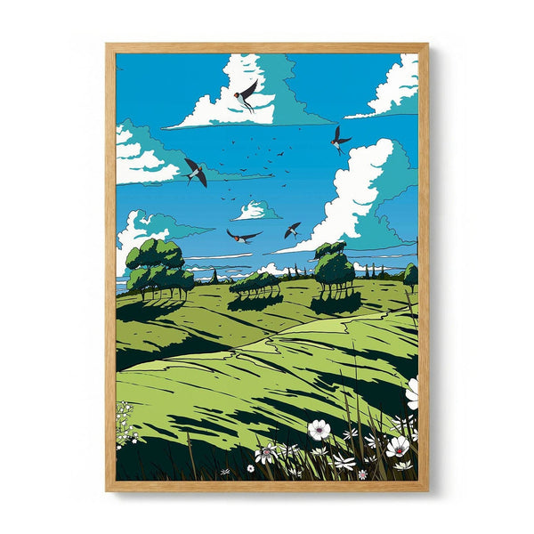 Landscape In The Summer by Nicholas