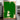 Large Abstract Cut Out In Green by Little Dean - Kuriosis Fine Art GmbH
