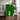 Large Abstract Cut Out In Green by Little Dean - Kuriosis Fine Art GmbH
