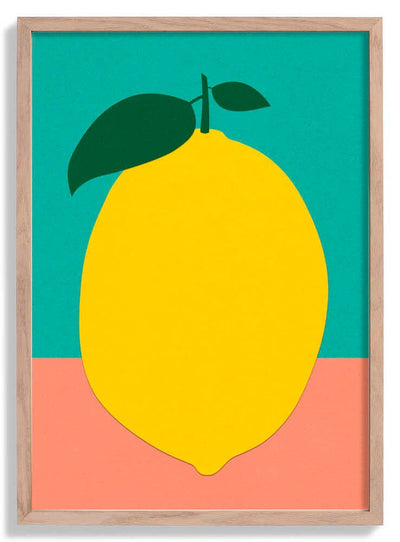 Lemon With Two Leaves door Rosi Feist