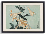 Lilies by Katsushika Hokusai - Kuriosis Fine Art GmbH