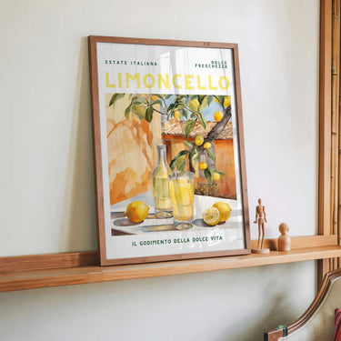 Limoncello, Aquarell, Fresh by Ohkimiko - Kuriosis Fine Art GmbH