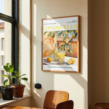 Limoncello, Aquarell, Fresh by Ohkimiko - Kuriosis Fine Art GmbH