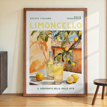 Limoncello, Aquarell, Fresh by Ohkimiko - Kuriosis Fine Art GmbH