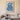 Line art organic shape in blue 02 by Little Dean - Kuriosis Fine Art GmbH