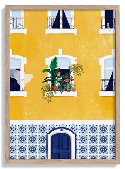 Lisbon door Maja Tomljanovic